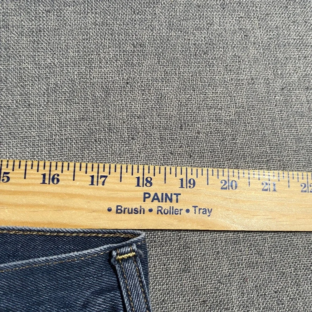 Banana Republic Straight Leg Jeans Mens 38x30 (Fits 38x28) Dark Wash‎ Blue Denim